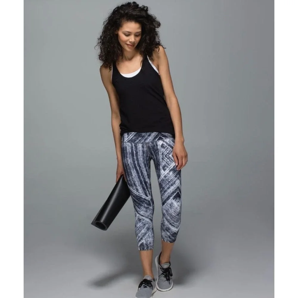 Lululemon Wunder Under Crop II‎ *Full-On Luon